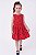 Vestido Infantil Tommy Hilfiger Floral Vermelho - Imagem 4