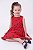 Vestido Infantil Tommy Hilfiger Floral Vermelho - Imagem 2