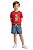 Camiseta Infantil Polo Ralph Lauren Polo Bear Vermelha - Imagem 1