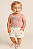 Conjunto Infantil Polo Ralph Lauren – Camiseta Rosé + Short Branco Pony Bordado - Imagem 2