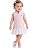 Vestido Bebê Polo Ralph Lauren Rosa com Babado em Laise - Imagem 1