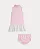 Vestido Bebê Polo Ralph Lauren Rosa com Babado em Laise - Imagem 11