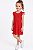 Vestido Infantil Tommy Hilfiger Vermelho em Malha - Imagem 5