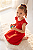 Vestido Infantil Tommy Hilfiger Vermelho em Malha - Imagem 3