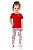 Conjunto Infantil Tommy Hilfiger camiseta e Legging Estampada - Imagem 1