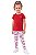 Conjunto Infantil Tommy Hilfiger camiseta e Legging Estampada - Imagem 3