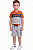 Conjunto Infantil Guess Camiseta e Bermuda em Moletinho - Imagem 1