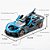Carro Miniatura Bugatti Bolide Sport Metal Luzes E Som - Imagem 2