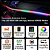 FITA PAINEL RGB 12v CONTROLE E APP 110cm + 35cm - Imagem 5
