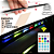 FITA PAINEL RGB 12v CONTROLE E APP 110cm + 35cm - Imagem 6