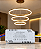 Driver LED 36-50W X2 Para Lustre LED 3 Anéis 200mA - Imagem 4