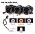 Par Farol Led Anjo Angel Eyes 4 Polegadas Drl Seta Branca - Imagem 13