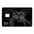 Adesivo para cartão de credito - Black Cat Card - Imagem 1