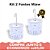 Kit 2 Bebedouro Fonte para Gatos Catbebedouros com Filtro - Miaw - Imagem 1