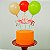 Kit Topo de Bolo com balão Chapeuzinho Vermelho - 6 unidades - Imagem 1