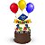 Kit cake balão com 6 unidade ABC - Imagem 1