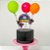 Kit Topo de Bolo com Balão Neon - 01 Kit - Imagem 1