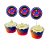 Kit Wrap para Cupcake Neon - 06 unidades - Imagem 1