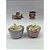 Kit Wrap para Cupcake Ursinha Aviadora - 06 unidades - Imagem 1