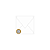 Envelope para convite | Quadrado Aba Bico Color Plus Santorini 10,0x10,0 - Imagem 3