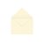 Envelope para convite | Retângulo Aba Bico Markatto Sutille Marfim 11,0x16,0 - Imagem 2