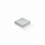 Caixa de presente | Quadrada Markatto Sutille Aspen  12,0x12,0x4,0 - Imagem 1