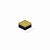 Caixa de presente | Quadrada F Card Ouro-Preto 9,0x9,0x6,0 - Imagem 1