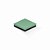 Caixa de presente | Quadrada F Card Verde-Preto 15,5x15,5x4,0 - Imagem 1