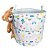 Cesto Organizador Multiuso Dobrável Roupa Suja Brinquedos Grande Tecido Linho Tema Lhamas - Imagem 7