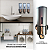 Dispenser Triplo Parede Shampoo Sabonete Alcool Gel Banheiro Hotel Airbnb - Imagem 5