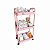 Carrinho Multiuso Organizador 3 Prateleiras Rosa Médio 70cm - Imagem 4