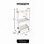 Carrinho Multiuso Organizador 3 Prateleiras Branco Off Médio 70cm - Imagem 6