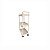 Carrinho Multiuso Organizador Pequeno 3 Prateleiras Branco Off 60cm - Imagem 5