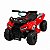 Quadriciclo Elétrico Infantil Quadzilla com Faróis de Led Cor Vermelho - Imagem 4