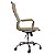 Cadeira Escritório Presidente Giratória Charles Eames Marrom - Imagem 3