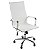 Cadeira Escritório Presidente Giratória Charles Eames Cor Off White - Imagem 2