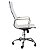 Cadeira Escritório Presidente Giratória Charles Eames Cor Off White - Imagem 3
