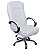 Cadeira Escritório Presidente Giratória Com Regulagem de Altura Branco - Imagem 1