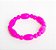 Pulseira Mordedor de Silicone Rosa Pink - Imagem 1