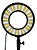Ring Light 25w Raio de Sol 28cm Diâmetro com 3 Temp Cor; Com Base Articulada - Foto Make - Imagem 1