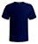 Camiseta Masculina Lisa Estilo Boleiro cor azul marinho - Imagem 1