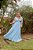 Vestido De Festa Longo Isabele Azul Serenity Aluguel - Imagem 2