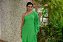 Vestido Max Midi Verde Lisa Venda - Imagem 2