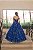 Vestido Longo Debutante Azul Royal Kiara Aluguel - Imagem 6