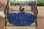 Vestido Longo Debutante Azul Royal Kiara Aluguel - Imagem 1