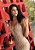 Vestido de Festa Nude Longo Fenda Bordado Ryana Aluguel - Imagem 3