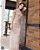 Vestido de Festa Rosa Antigo Longo Bordado Sofia Loren Aluguel - Imagem 3