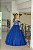 Vestido de Festa Debutante Azul Royal Dois Em Um Bella Aluguel - Imagem 3
