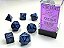 Speckled® Polyhedral Cobalt™ 7-Die Set  - Importado - Imagem 1