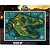 Jurassic World Map 1,000-Piece Puzzle - Importado - Imagem 1